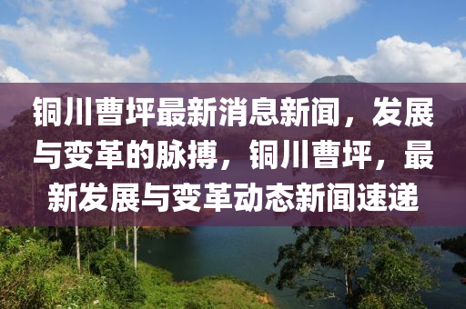 銅川曹坪最新消息新聞，發(fā)展與變革的脈搏，銅川曹坪，最新發(fā)展與變革動(dòng)態(tài)新聞速遞