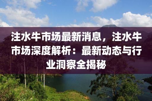 注水牛市場最新消息，注水牛市場深度解析：最新動(dòng)態(tài)與行業(yè)洞察全揭秘