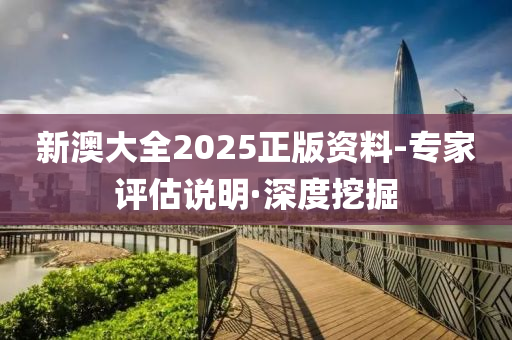 新澳大全2025正版資料-專家評估說明·深度挖掘