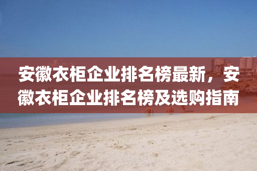 安徽衣柜企業(yè)排名榜最新，安徽衣柜企業(yè)排名榜及選購指南