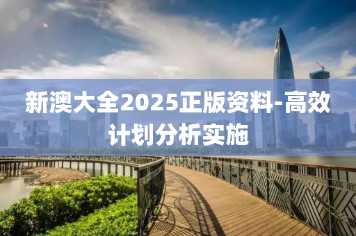 新澳大全2025正版資料-高效計劃分析實施