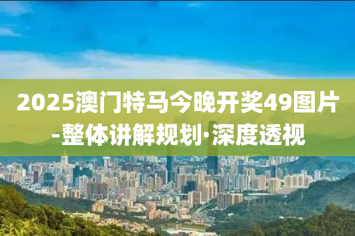 2025澳門特馬今晚開獎(jiǎng)49圖片-整體講解規(guī)劃·深度透視