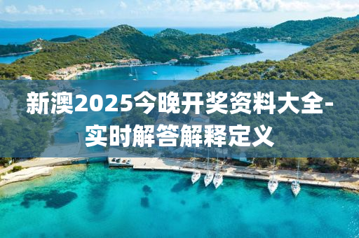 新澳2025今晚開獎資料大全-實時解答解釋定義