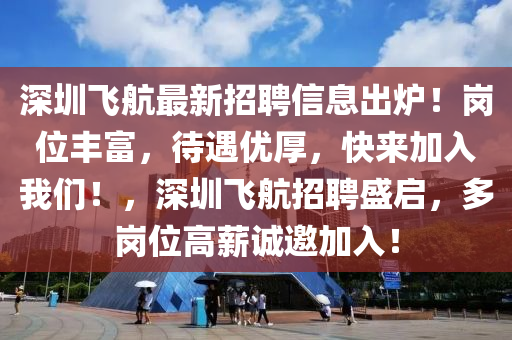 深圳飛航最新招聘信息出爐！崗位豐富，待遇優(yōu)厚，快來加入我們！，深圳飛航招聘盛啟，多崗位高薪誠邀加入！