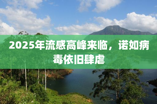 2025年流感高峰來臨，諾如病毒依舊肆虐