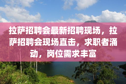 拉薩招聘會最新招聘現(xiàn)場，拉薩招聘會現(xiàn)場直擊，求職者涌動，崗位需求豐富