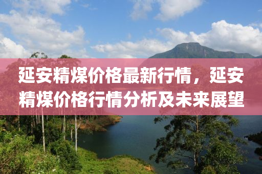 延安精煤價格最新行情，延安精煤價格行情分析及未來展望