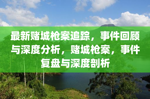 最新賭城槍案追蹤，事件回顧與深度分析，賭城槍案，事件復(fù)盤與深度剖析