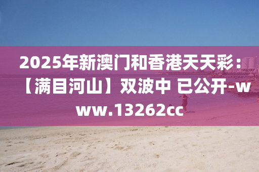 2025年新澳門和香港天天彩：【滿目河山】雙波中 已公開-www.13262cc