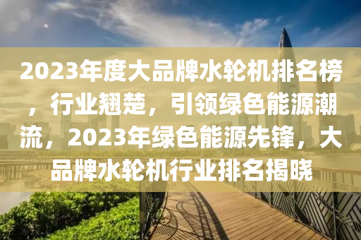 2023年度大品牌水輪機排名榜，行業(yè)翹楚，引領綠色能源潮流，2023年綠色能源先鋒，大品牌水輪機行業(yè)排名揭曉