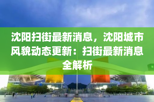 沈陽掃街最新消息，沈陽城市風貌動態(tài)更新：掃街最新消息全解析