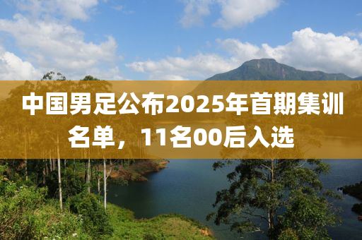 中國男足公布2025年首期集訓(xùn)名單，11名00后入選