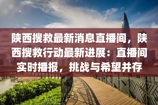 陜西搜救最新消息直播間，陜西搜救行動最新進展：直播間實時播報，挑戰(zhàn)與希望并存