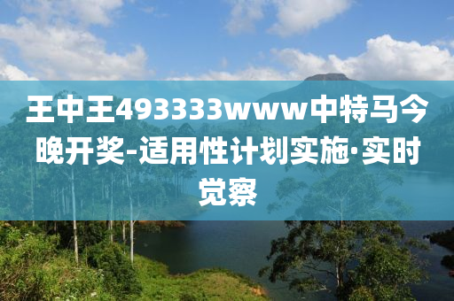 王中王493333www中特馬今晚開獎(jiǎng)-適用性計(jì)劃實(shí)施·實(shí)時(shí)覺察