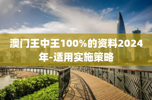 澳門王中王100%的資料2024年-適用實施策略