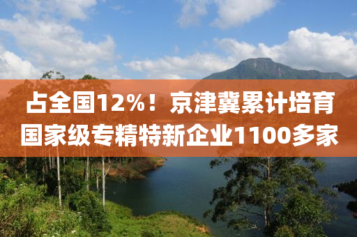 占全國(guó)12%！京津冀累計(jì)培育國(guó)家級(jí)專精特新企業(yè)1100多家