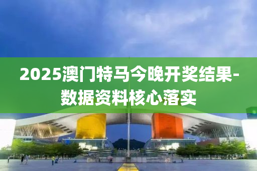 2025澳門特馬今晚開獎結果-數(shù)據(jù)資料核心落實