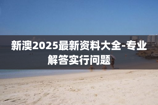 新澳2025最新資料大全-專業(yè)解答實(shí)行問題