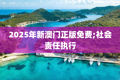 2025年新澳門(mén)正版免費(fèi);社會(huì)責(zé)任執(zhí)行