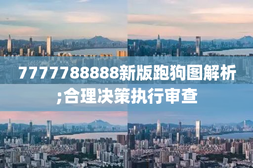 7777788888新版跑狗圖解析;合理決策執(zhí)行審查