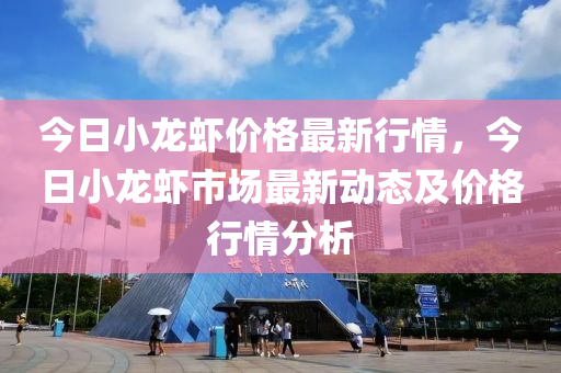 今日小龍蝦價格最新行情，今日小龍蝦市場最新動態(tài)及價格行情分析