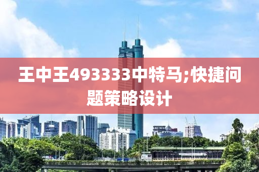 王中王493333中特馬;快捷問題策略設(shè)計