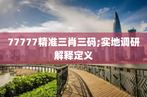 77777精準(zhǔn)三肖三碼;實(shí)地調(diào)研解釋定義