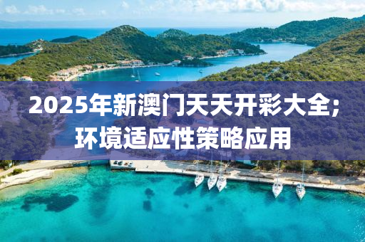 2025年新澳門天天開彩大全;環(huán)境適應(yīng)性策略應(yīng)用