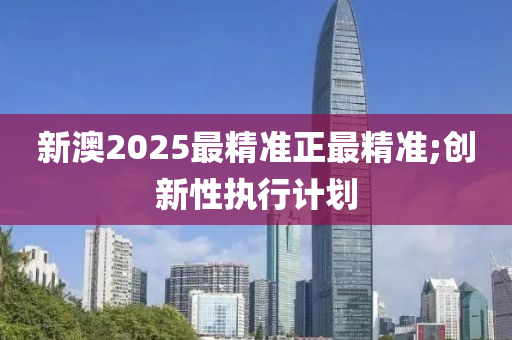 新澳2025最精準(zhǔn)正最精準(zhǔn);創(chuàng)新性執(zhí)行計劃