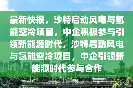 最新快報，沙特啟動風電與氫能空冷項目，中企積極參與引領新能源時代，沙特啟動風電與氫能空冷項目，中企引領新能源時代參與合作