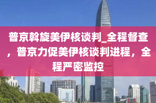 普京斡旋美伊核談判_全程督查，普京力促美伊核談判進(jìn)程，全程嚴(yán)密監(jiān)控