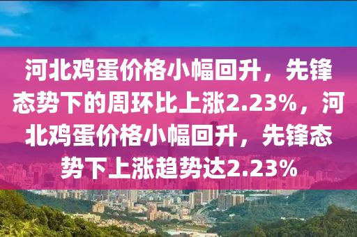 周環(huán)比上漲 2.23%-先鋒態(tài)勢