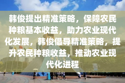 韓俊提出精準策略，保障農(nóng)民種糧基本收益，助力農(nóng)業(yè)現(xiàn)代化發(fā)展，韓俊倡導精準策略，提升農(nóng)民種糧收益，推動農(nóng)業(yè)現(xiàn)代化進程