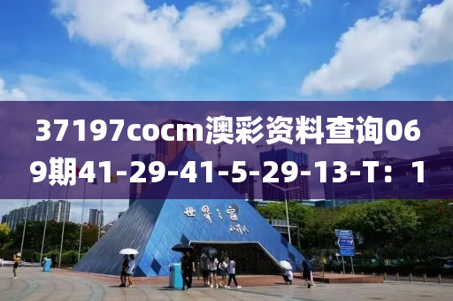 37197cocm澳彩資料查詢(xún)069期41-29-41-5-29-13-T：1