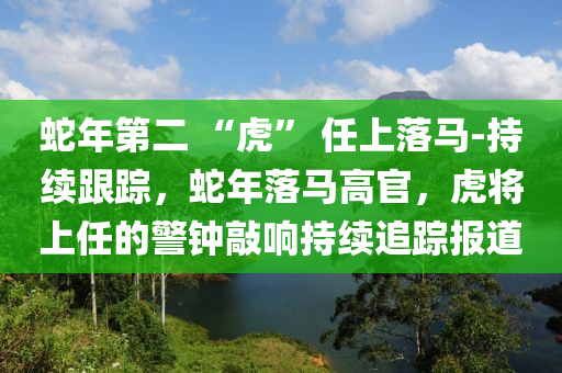 蛇年第二 “虎” 任上落馬-持續(xù)跟蹤，蛇年落馬高官，虎將上任的警鐘敲響持續(xù)追蹤報(bào)道