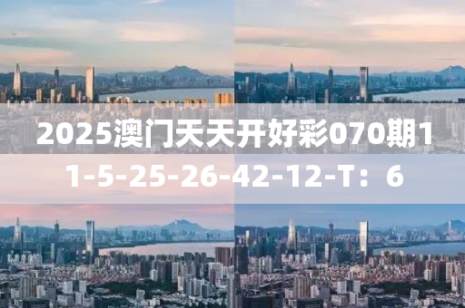 2025澳門天天開好彩070期11-5-25-26-42-12-T：6