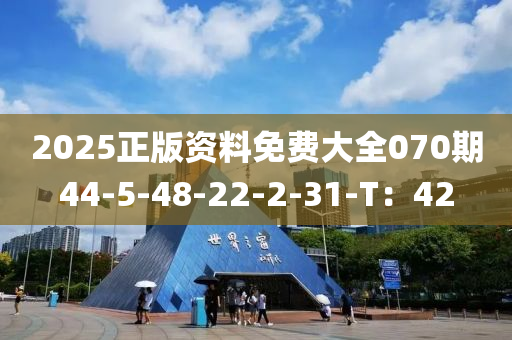 2025正版資料免費大全070期44-5-48-22-2-31-T：42