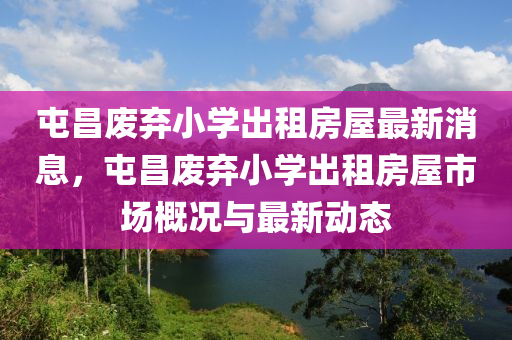 屯昌廢棄小學出租房屋最新消息，屯昌廢棄小學出租房屋市場概況與最新動態(tài)