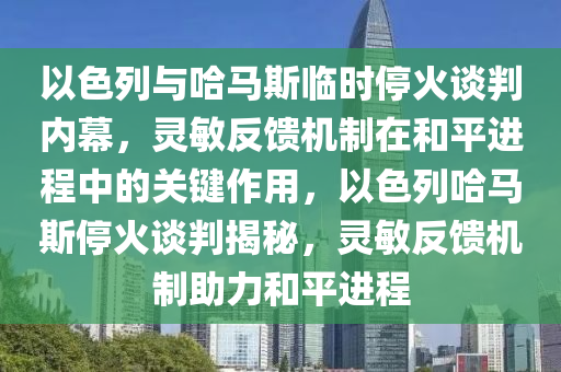 以色列與哈馬斯臨時(shí)?；鹫勁袃?nèi)幕，靈敏反饋機(jī)制在和平進(jìn)程中的關(guān)鍵作用，以色列哈馬斯?；鹫勁薪颐?，靈敏反饋機(jī)制助力和平進(jìn)程