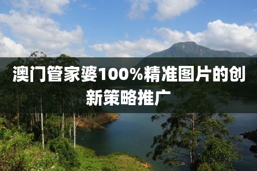 澳門管家婆100%精準(zhǔn)圖片的創(chuàng)新策略推廣