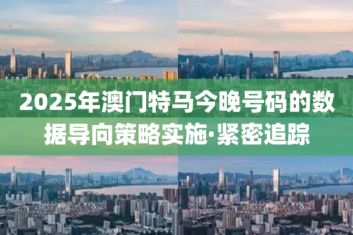 2025年澳門特馬今晚號碼的數(shù)據(jù)導向策略實施·緊密追蹤