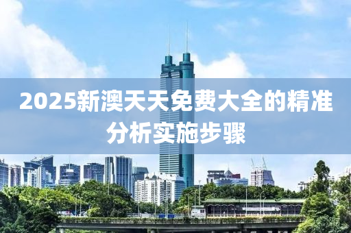 2025新澳天天免費(fèi)大全的精準(zhǔn)分析實(shí)施步驟