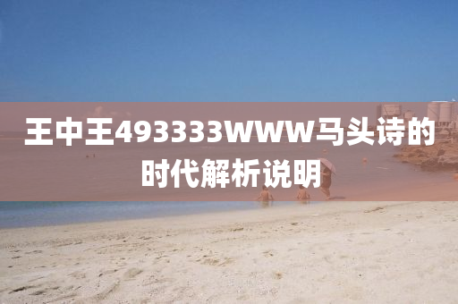 王中王493333WWW馬頭詩的時(shí)代解析說明