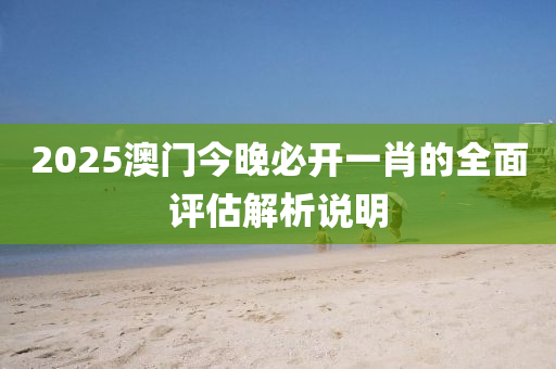 2025澳門(mén)今晚必開(kāi)一肖的全面評(píng)估解析說(shuō)明