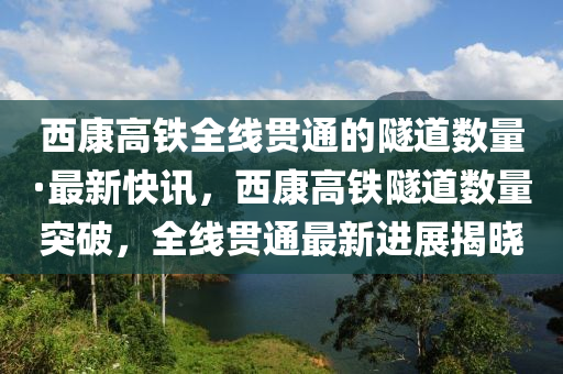 西康高鐵全線貫通的隧道數(shù)量·最新快訊，西康高鐵隧道數(shù)量突破，全線貫通最新進(jìn)展揭曉