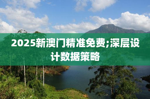 2025新澳門精準免費;深層設計數(shù)據(jù)策略