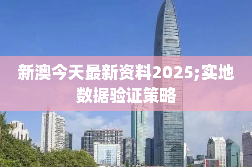 新澳今天最新資料2025;實地數據驗證策略