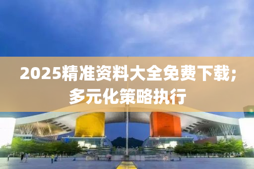 2025精準(zhǔn)資料大全免費(fèi)下載;多元化策略執(zhí)行