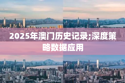 2025年澳門歷史記錄;深度策略數(shù)據(jù)應用