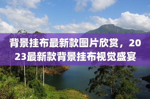 背景掛布最新款圖片欣賞，2023最新款背景掛布視覺盛宴